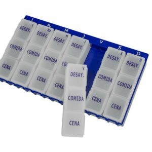 Pastillero tres tomas diarias grande