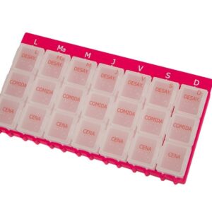 Pastillero tres tomas diarias