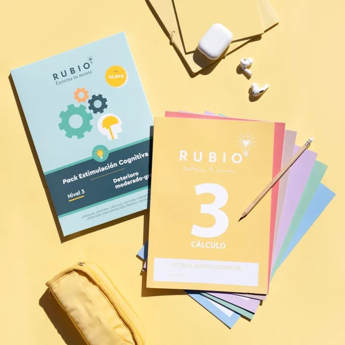 Pack Estimulación cognitiva nivel 3 ( deterioro grave)