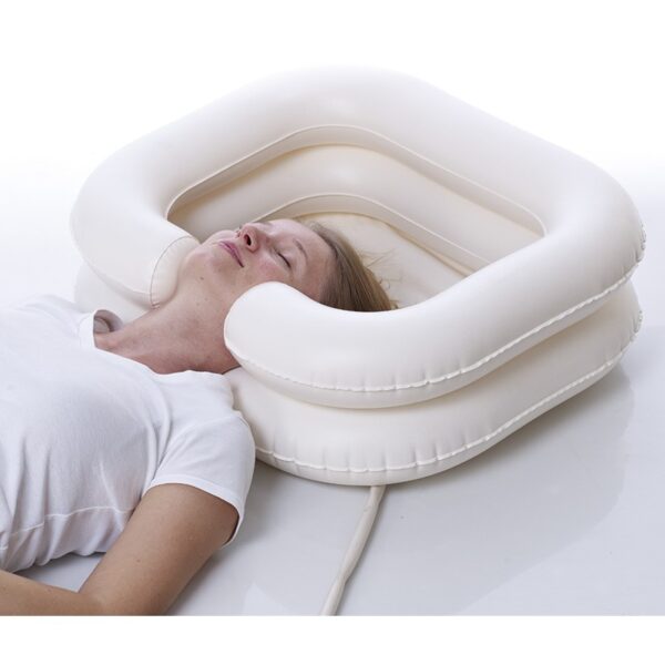 Lavacabezas hinchable