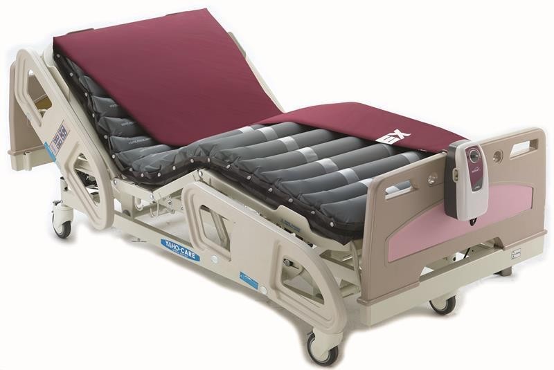 Colchón antiescaras de tubos transversales