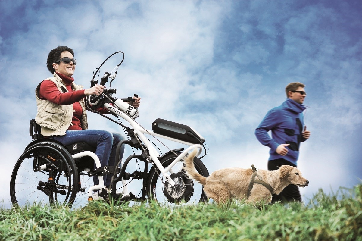 Handbike para sillas de ruedas