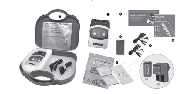 Electroestimulador TENS 1000S