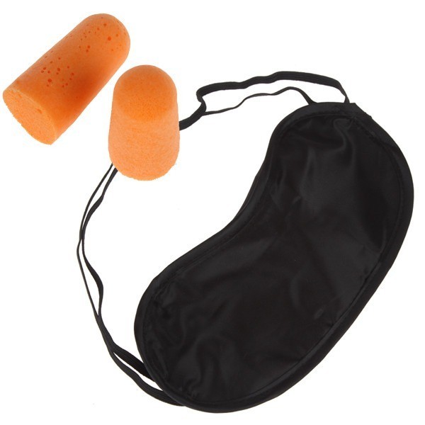 Pack descanso (antifaz + tapones oído)