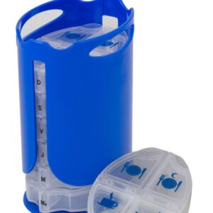 Pastillero semanal cuatro tomas diarias en torre