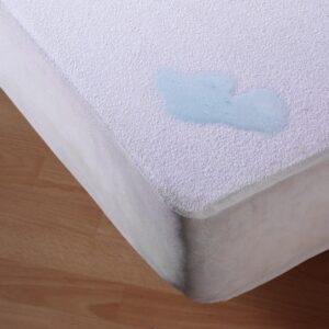 Protector de colchón de rizo impermeable