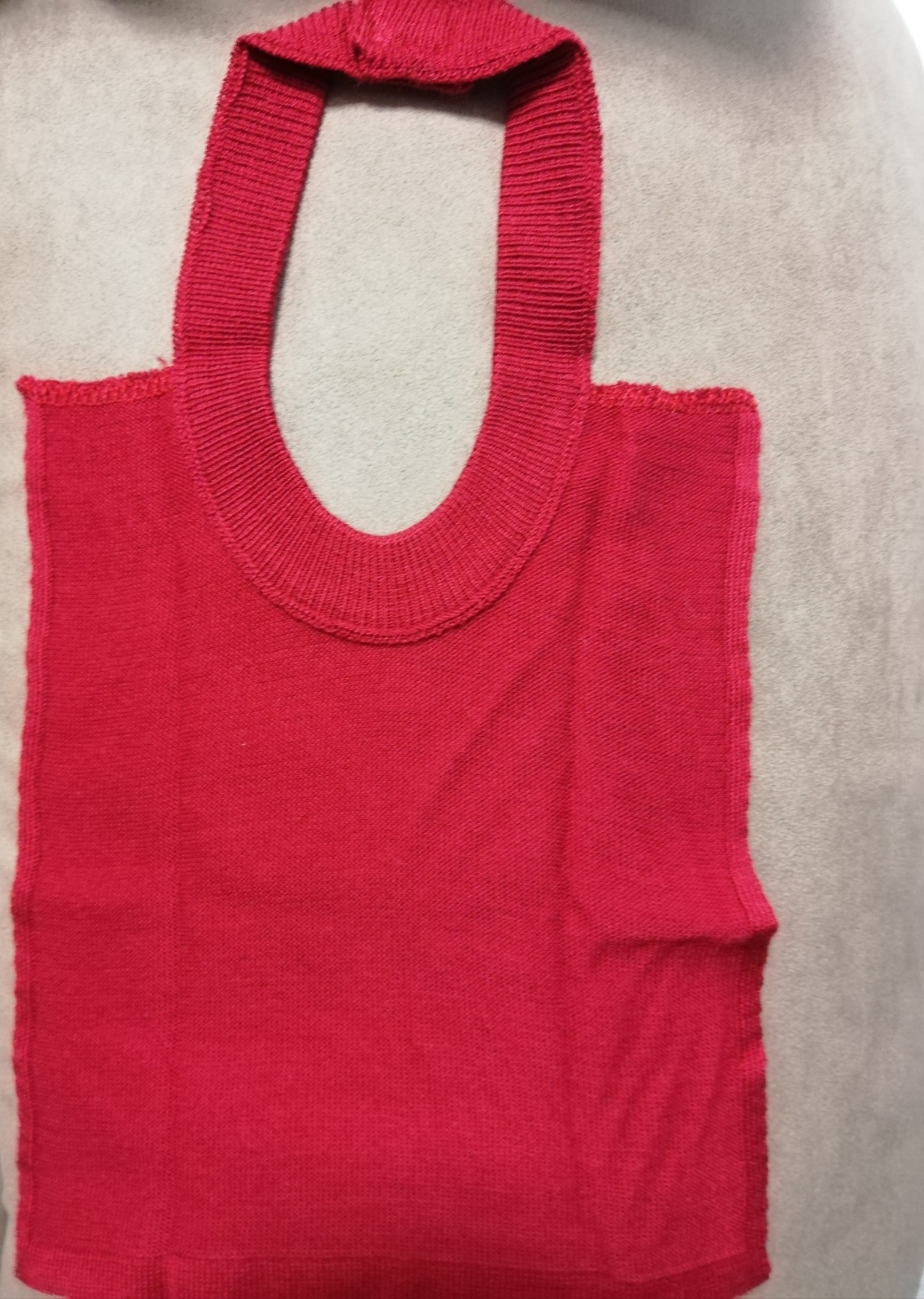 Pañuelo de traqueotomía de punto