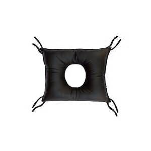 Cojín antiescaras de poliuretano cuadrado con agujero