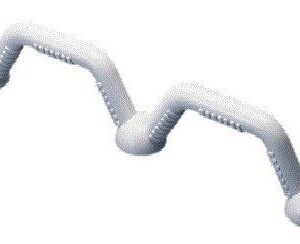 Asidero plástico de 2 asas