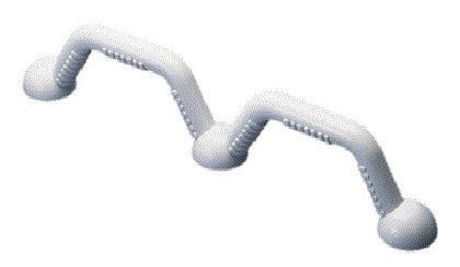 Asidero plástico de 2 asas