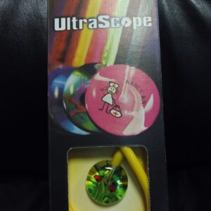 Fonendo Ultrascope amarillo c/mariquitas