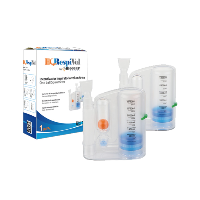 Inspirómetro incentivo BCRespiVol