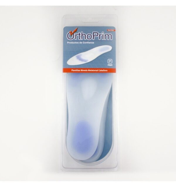 Plantilla silicona c/ bóveda metatarsal