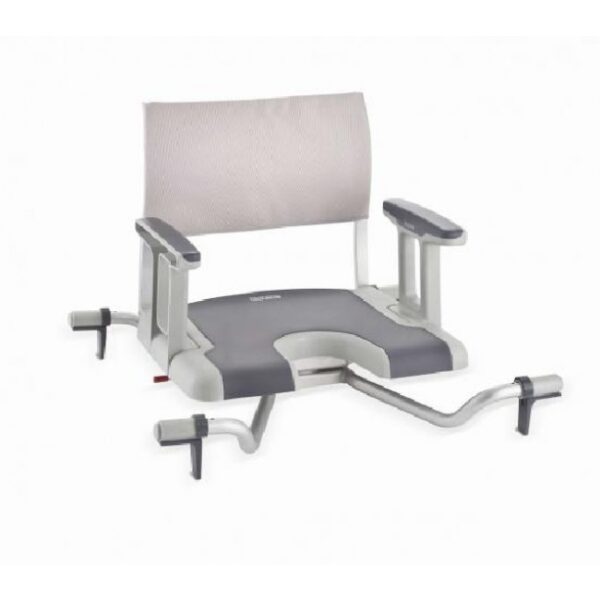 Silla giratoria de bañera con asiento en U