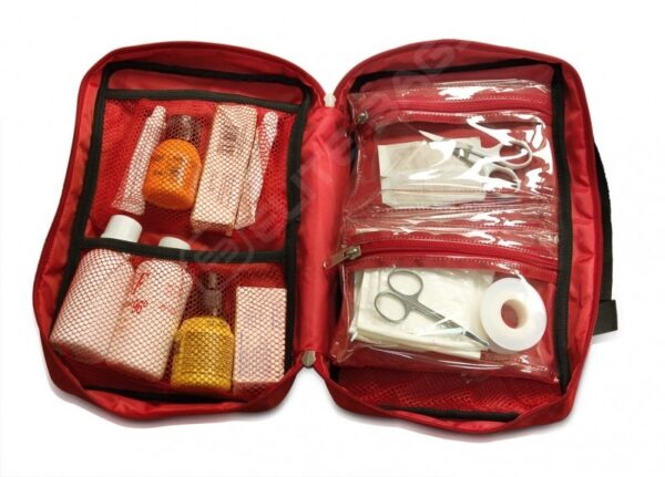 Botiquín desplegable de primeros auxilios