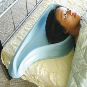 Bandeja lavacabezas para cama