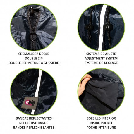 Impermeable para silla de ruedas