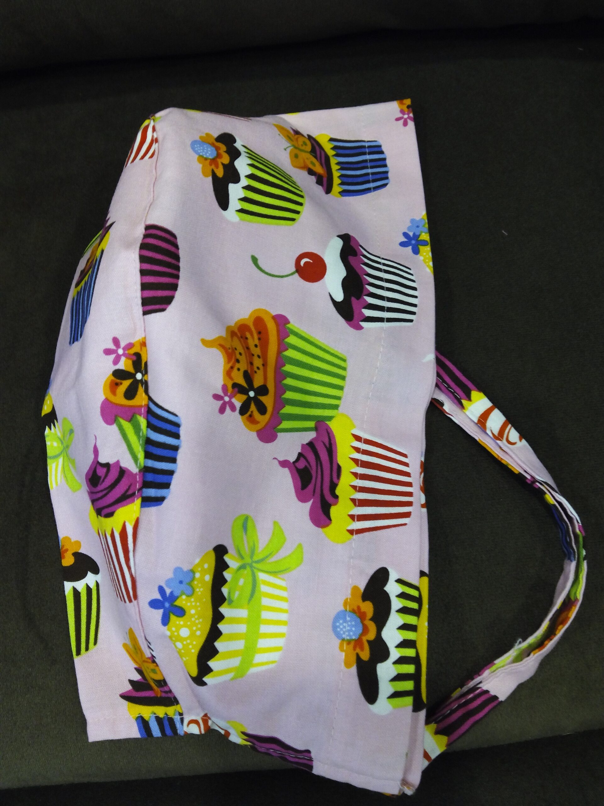 Gorro quirófano pasteles con cintas