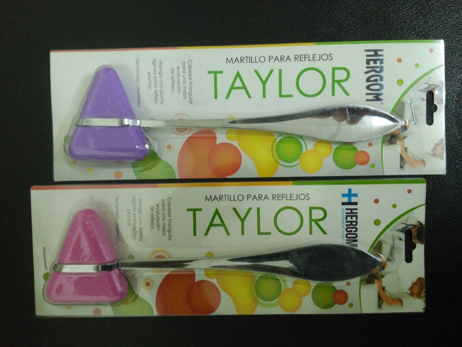 Martillo reflejos Taylor colores