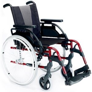 Silla de ruedas plegable aluminio