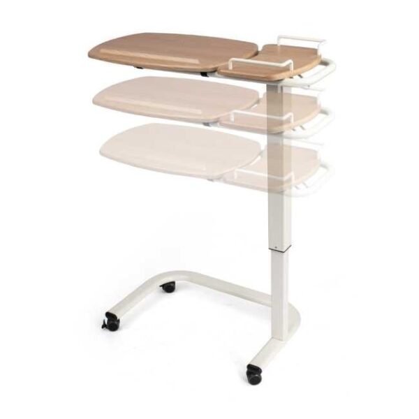 Mesa de cama hidráulica abatible mod. Milano