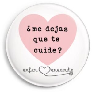 Chapa Cuidar corazón