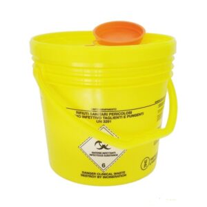 Contenedor residuos y deshechables 4L