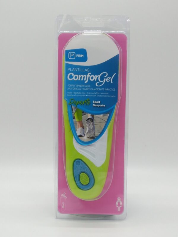 Plantillas Comforgel deporte