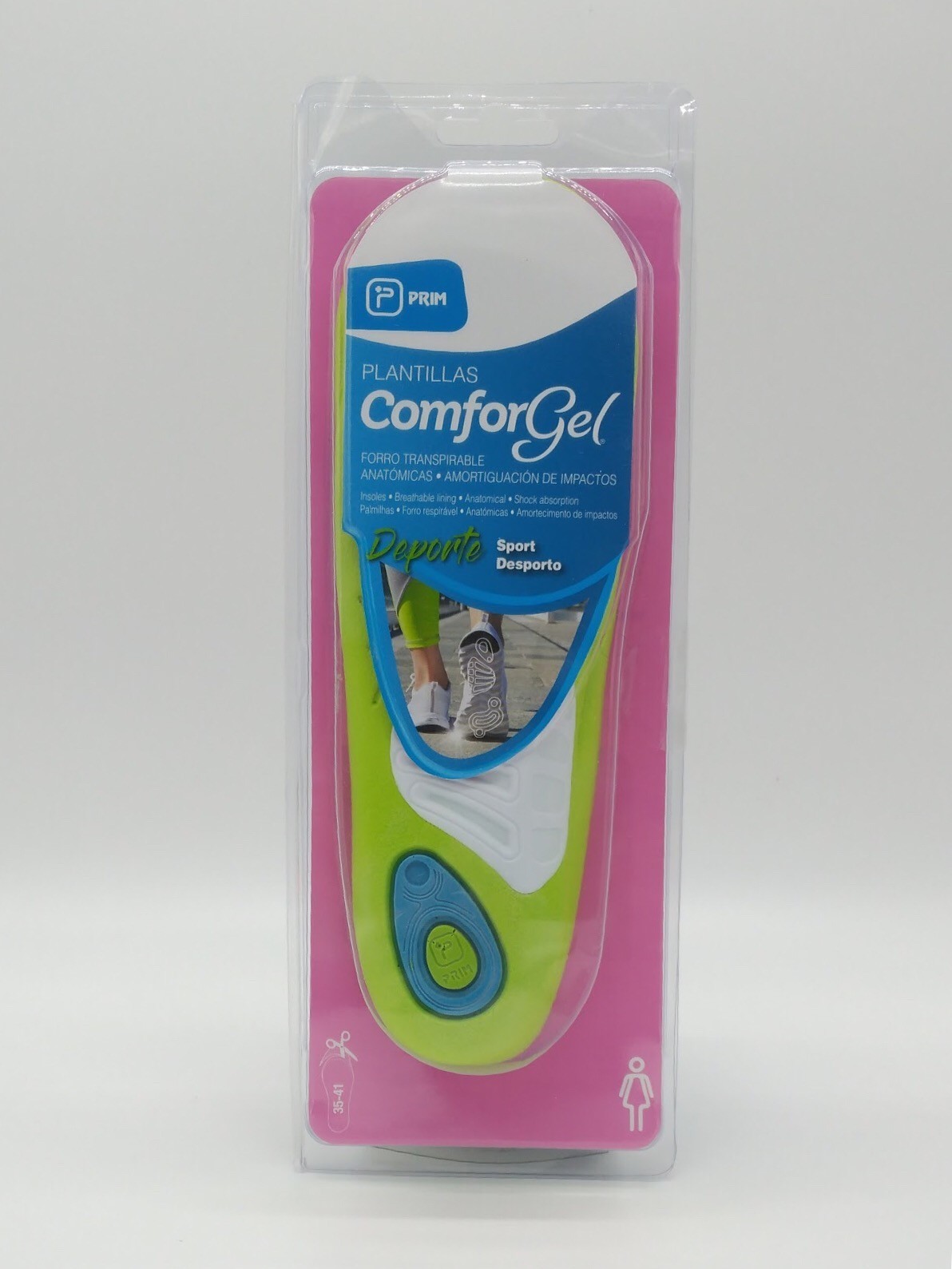 Plantillas Comforgel deporte
