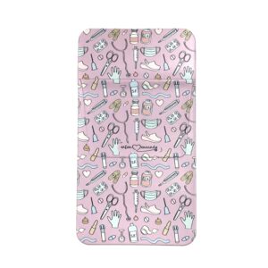 Portabolis Enfermería rosa