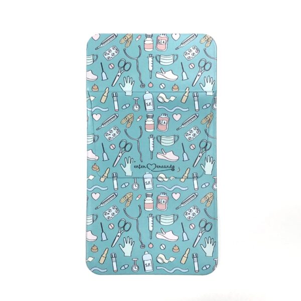 Portabolis Enfermería menta