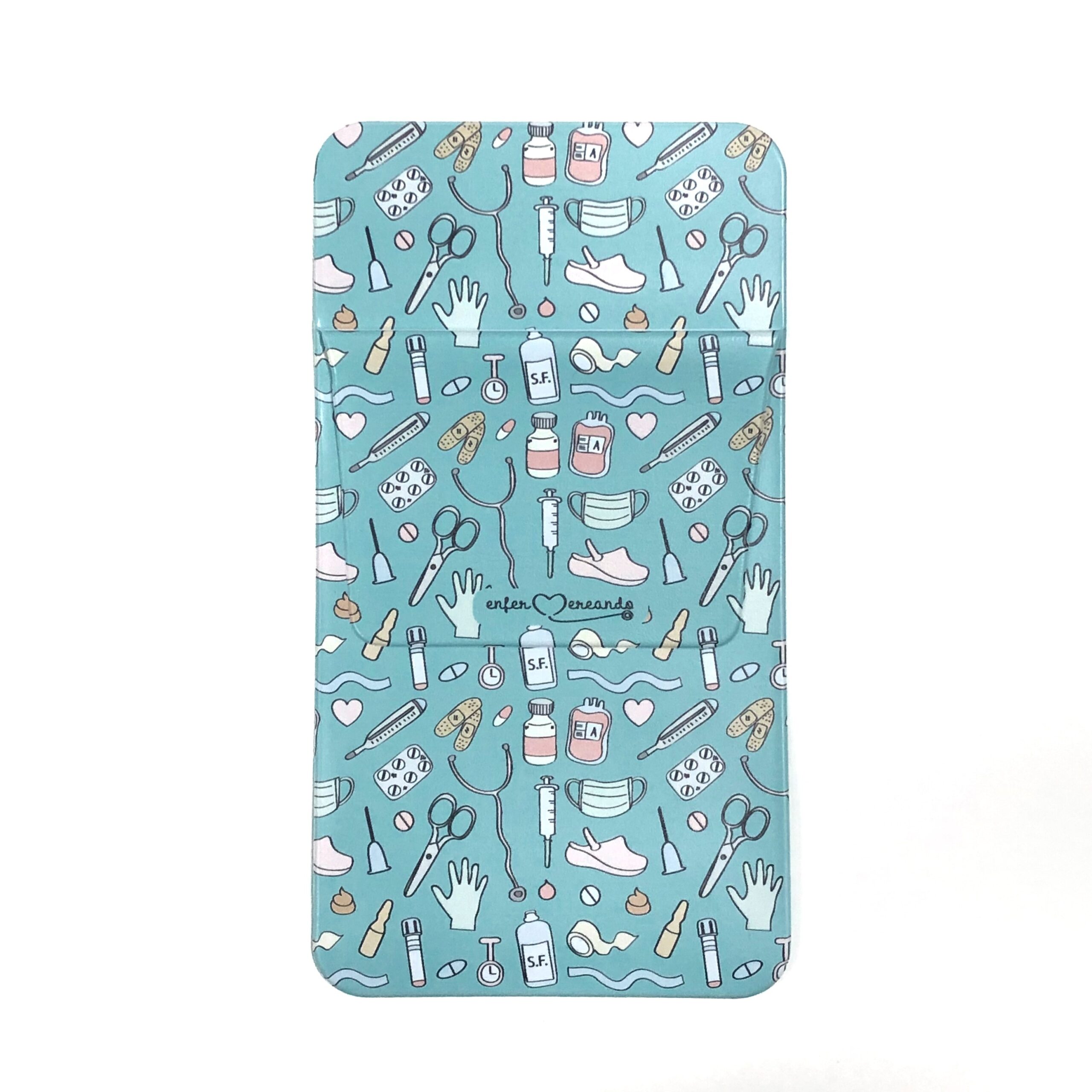 Portabolis Enfermería menta