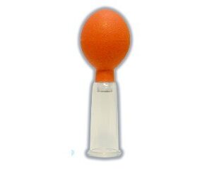 Ventosa pera de goma 1,5 cm