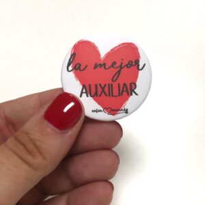 Chapa auxiliar corazón