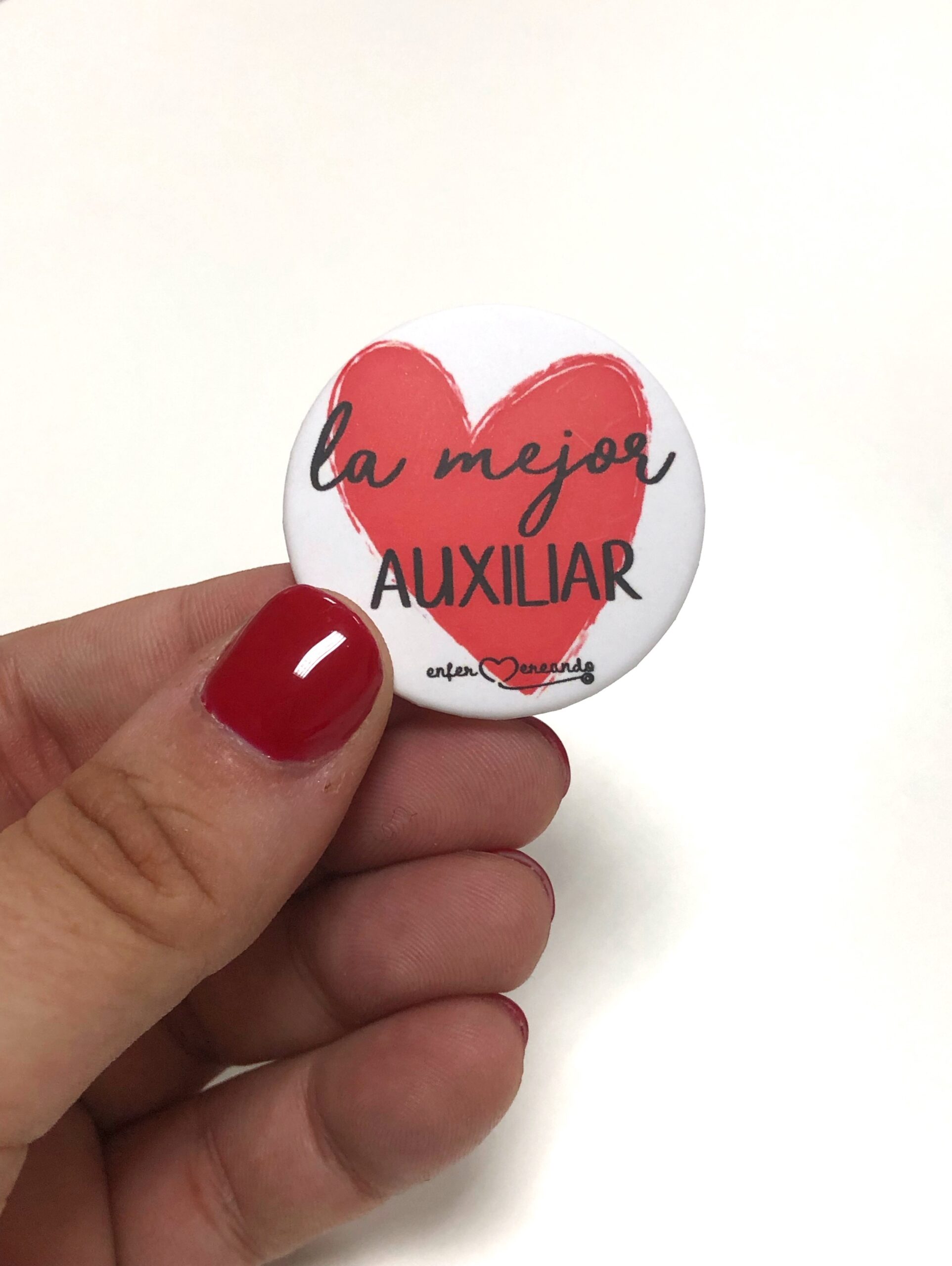 Chapa auxiliar corazón