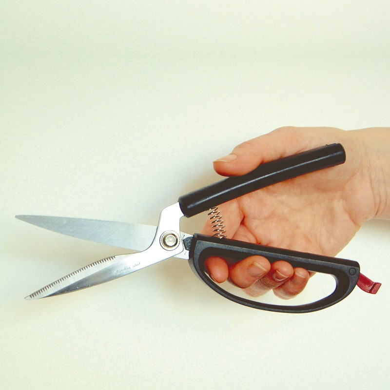 Tijera con apertura automática