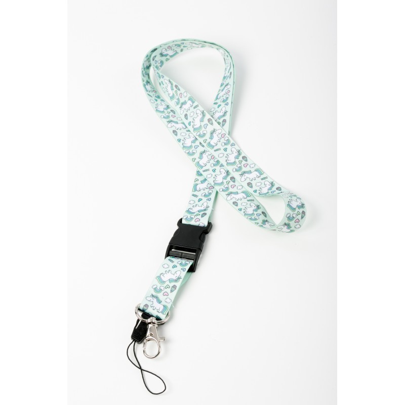 Lanyard unicornios
