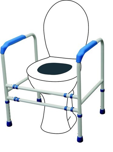 Ayuda WC de aluminio