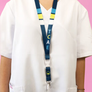 Lanyard TCAE azul