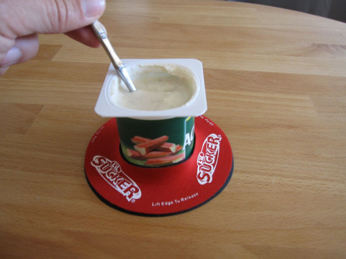 Anillo para vaso con ventosa