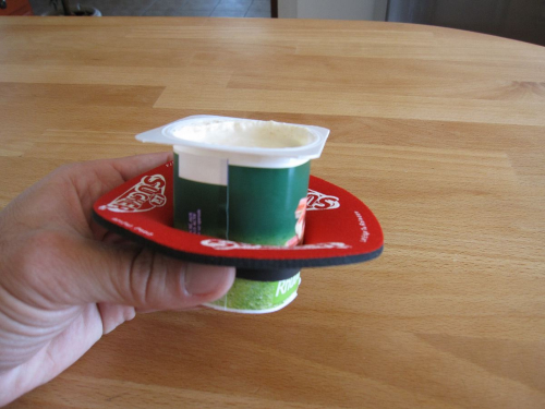 Anillo para vaso con ventosa