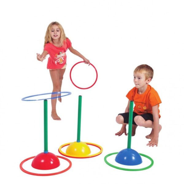 Juego lanzamiento aros