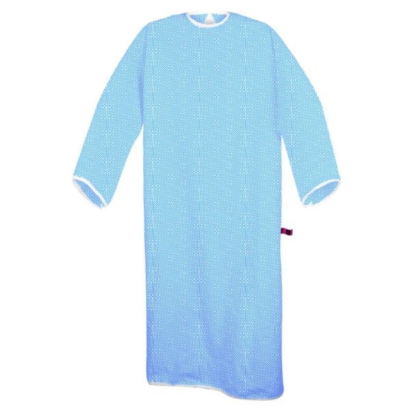 Camisón hospitalario estampado m/larga
