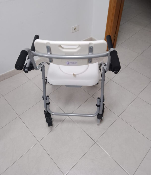 Silla ducha plegable con ruedas mod. Ercina