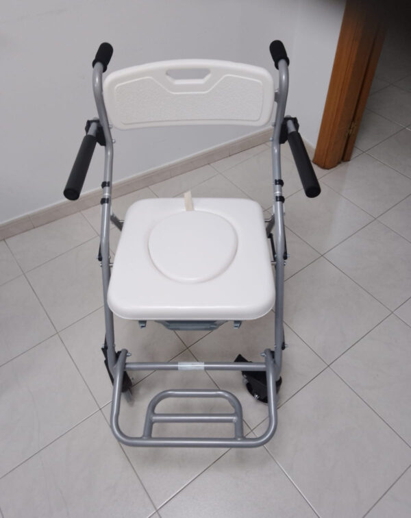 Silla ducha plegable con ruedas mod. Ercina
