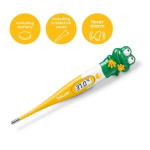 Termómetro digital con forma de rana