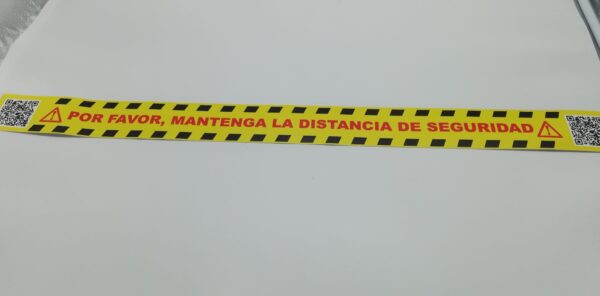 Marca de seguridad para suelo