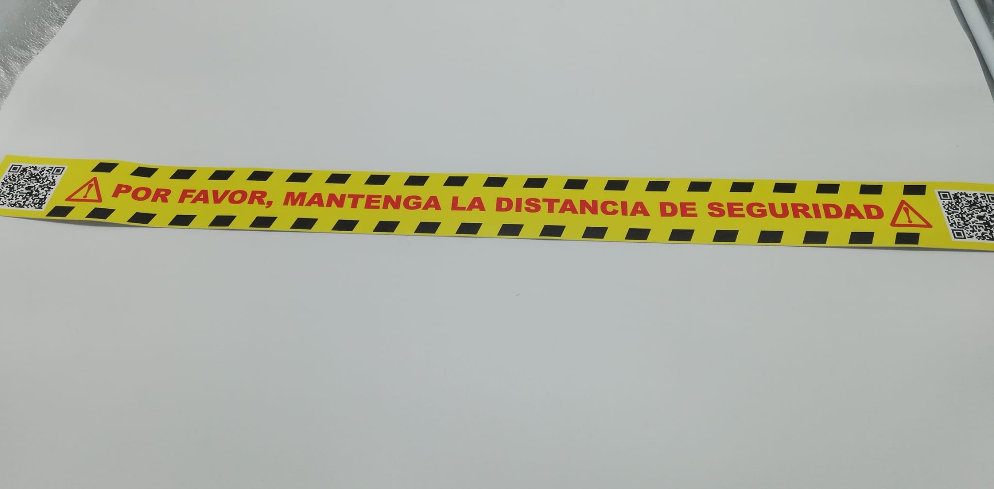 Marca de seguridad para suelo