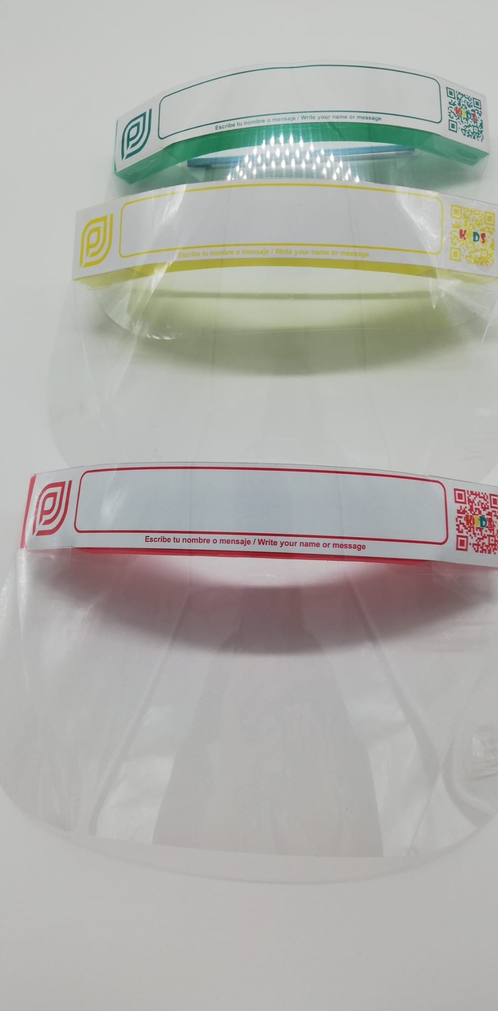 Pantalla facial infantil