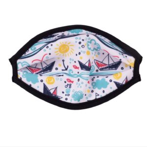 Mascarilla higiénica infantil barco